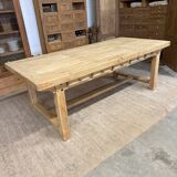 Large farmhouse table with 10 drawers