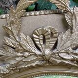 Trumeau Louis XVI style mirror 90x74