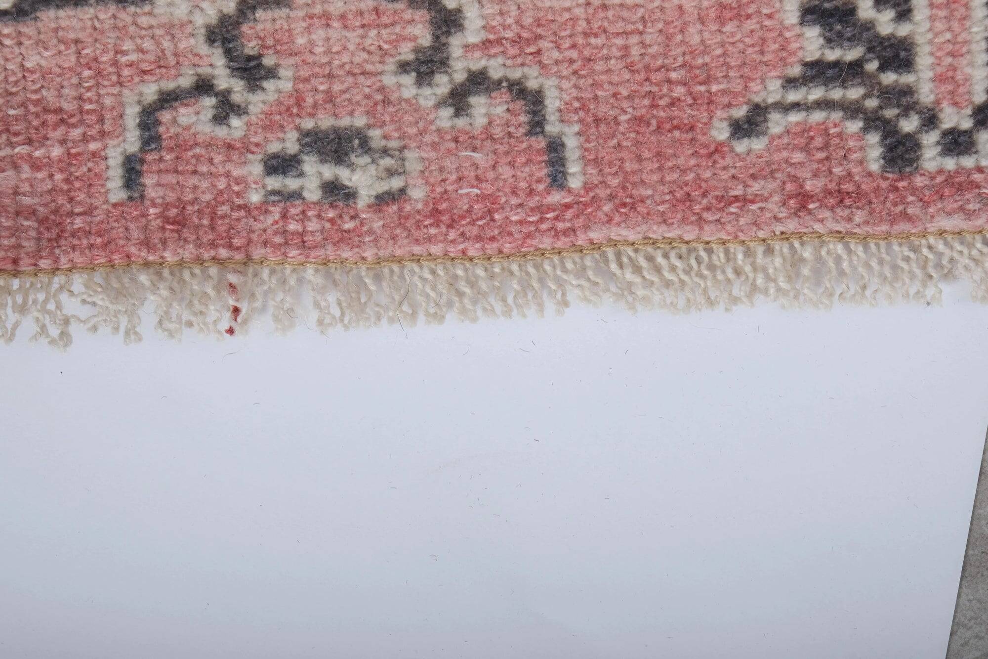 Vintage Turkish hallway rug 70x579 cm