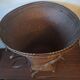 Antique Laos Khmu tribal hand woven carrying basket