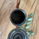 Vintage copper coffee pot