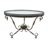 Brass coffee table by Petitot