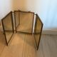 Antieke bronzen triplet spiegel uit 1900