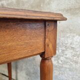 Antique table oak dining table 75 x 110 cm