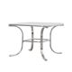 Table basse en verre, design danois, années 1970, production: Danemark