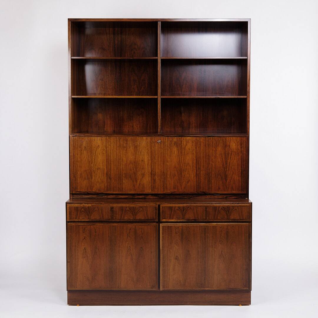 Bookcase/secretary - rosewood - Danish design - Omann Junior - 1960s