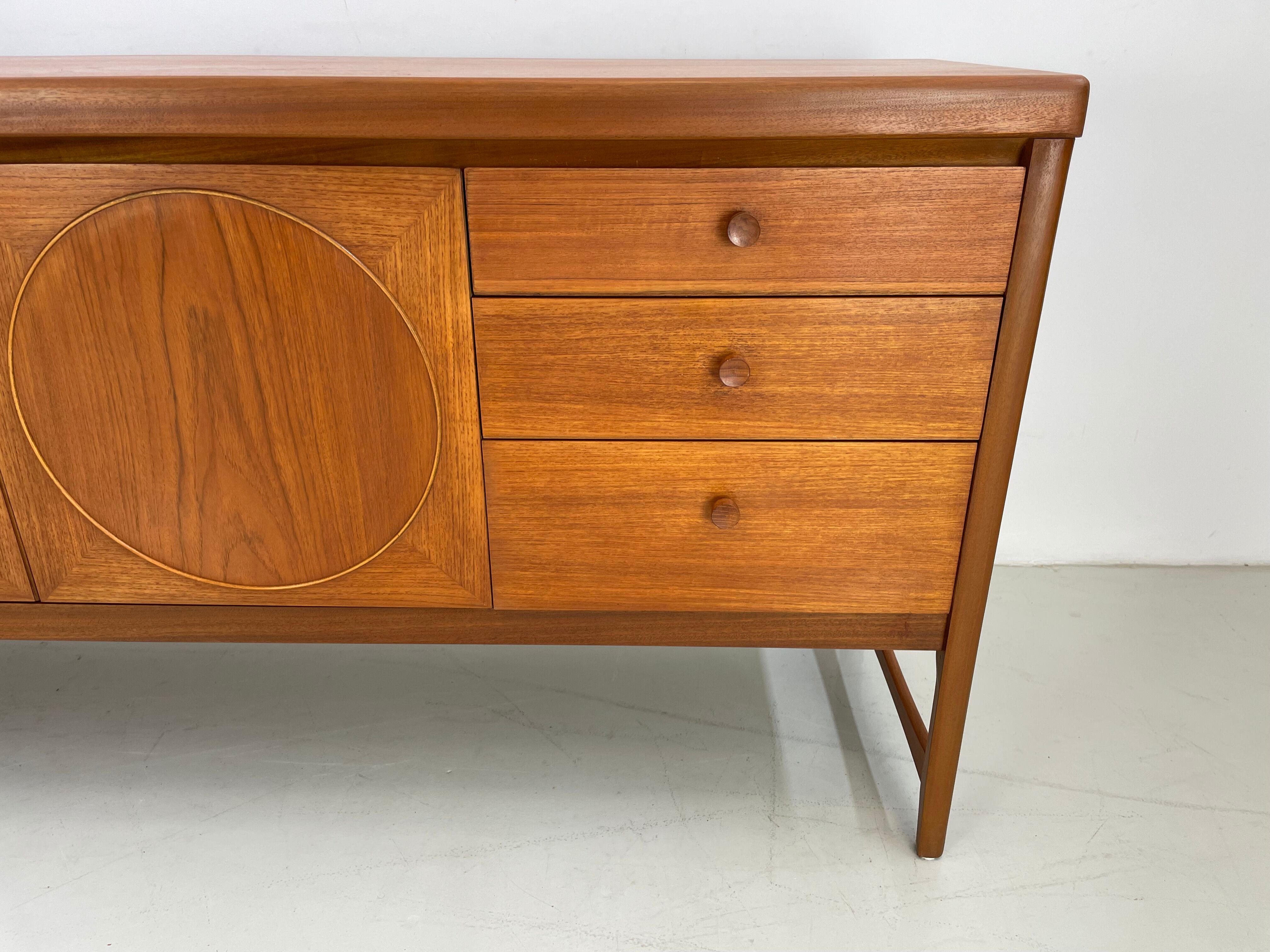 Vintage Nathan Circle sideboard 1960's