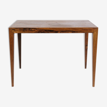 Rosewood Side Table Designed by Severin Hansen from Haslev Furniture Factory
