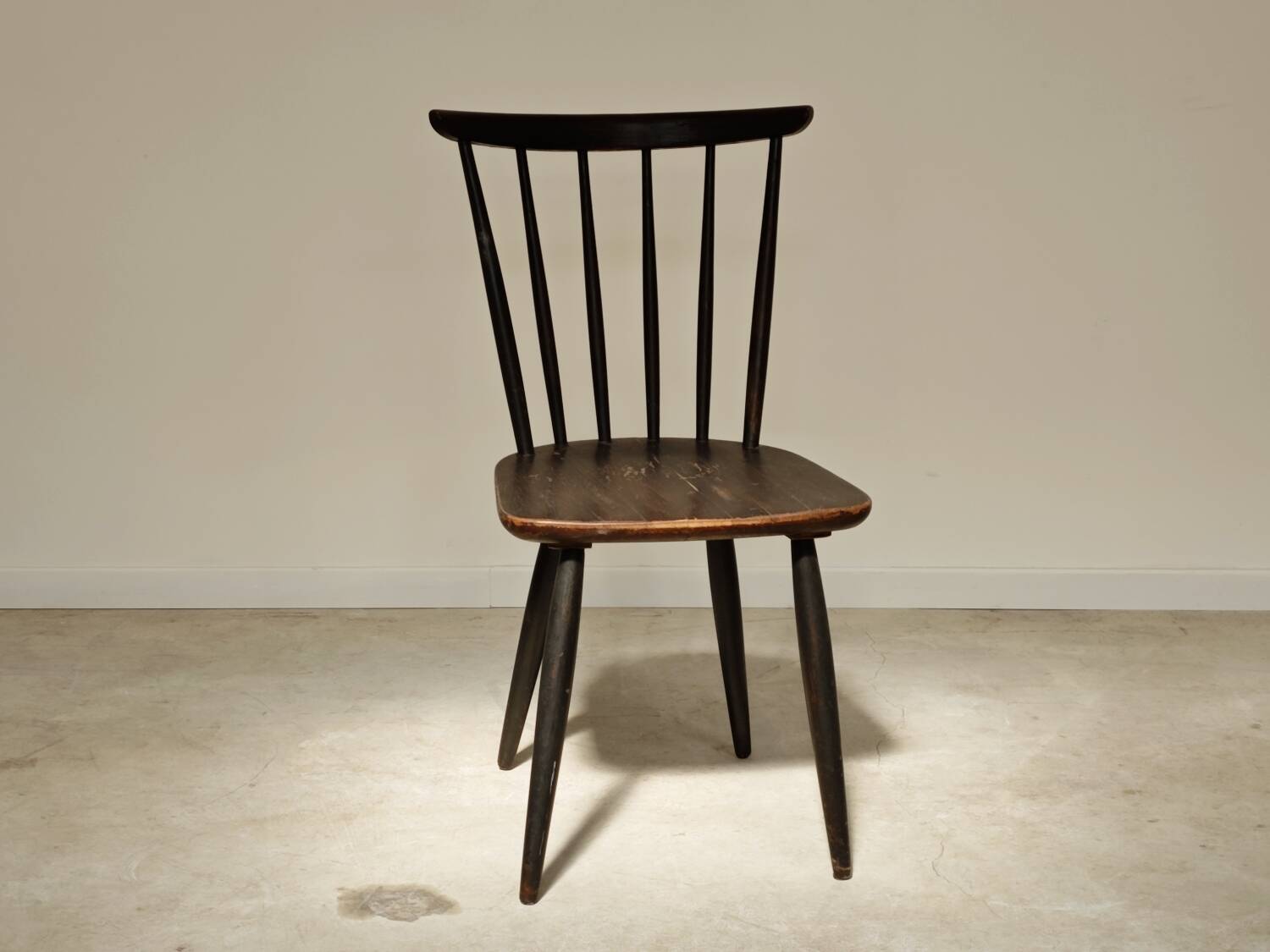 Danish office chair in solid wood