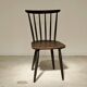 Danish office chair in solid wood