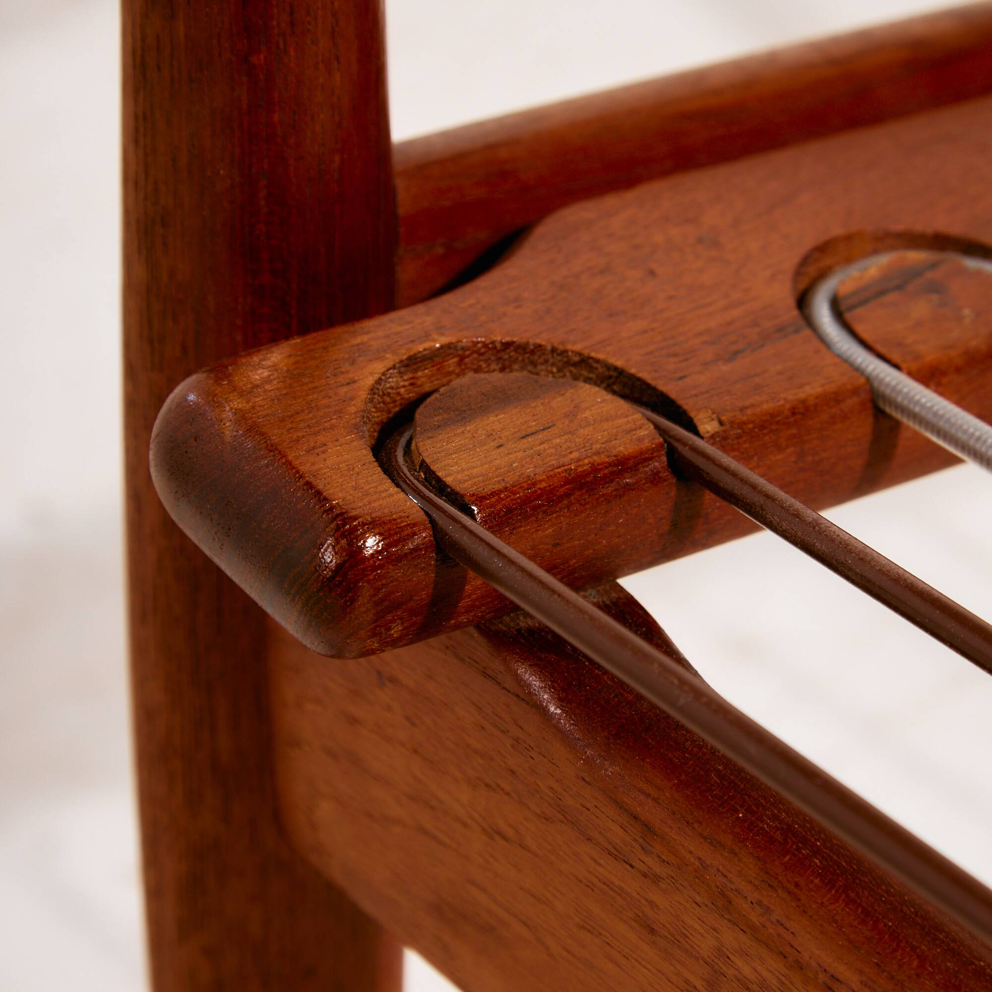 Restored teak armchair by Arne Vodder for Glostrup Møbelfabrik