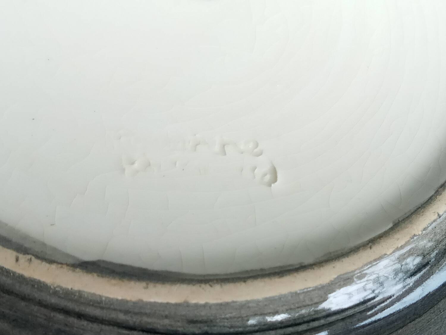 Ceramic plate from Cerenne, Vallauris