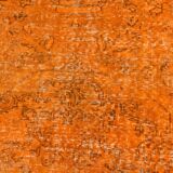 6x9 Pumpink orange vintage rug 181x287Cm SK 3400