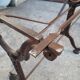 Table bistrot double ep art deco 1930 fonte marbre