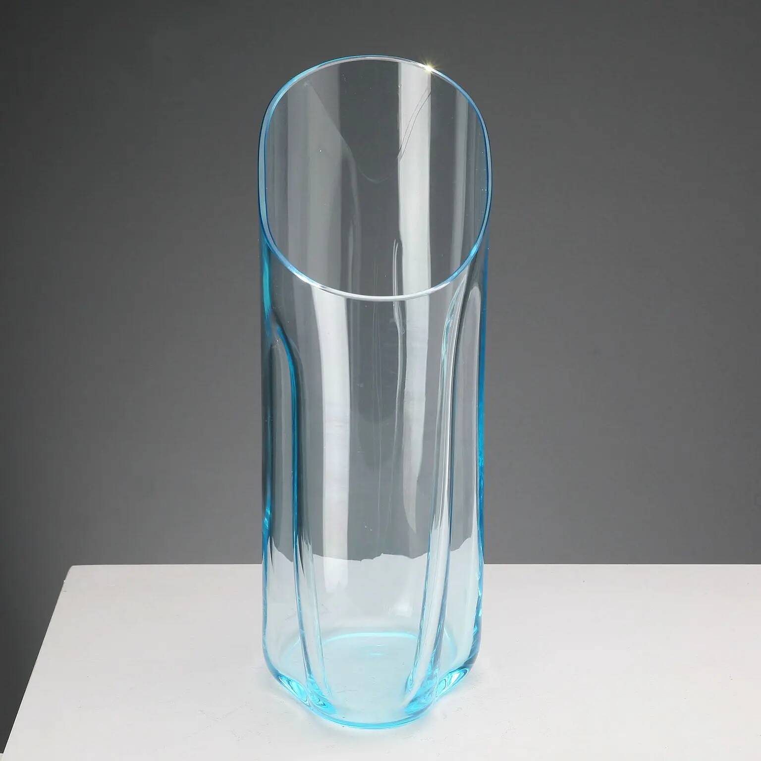 Vintage Cenedese & Albarelli glass vase, Italy, 1980s