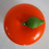 Vintage Orange Apple Ice Bucket