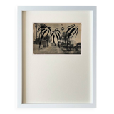 Gueliz - Collage on postcard