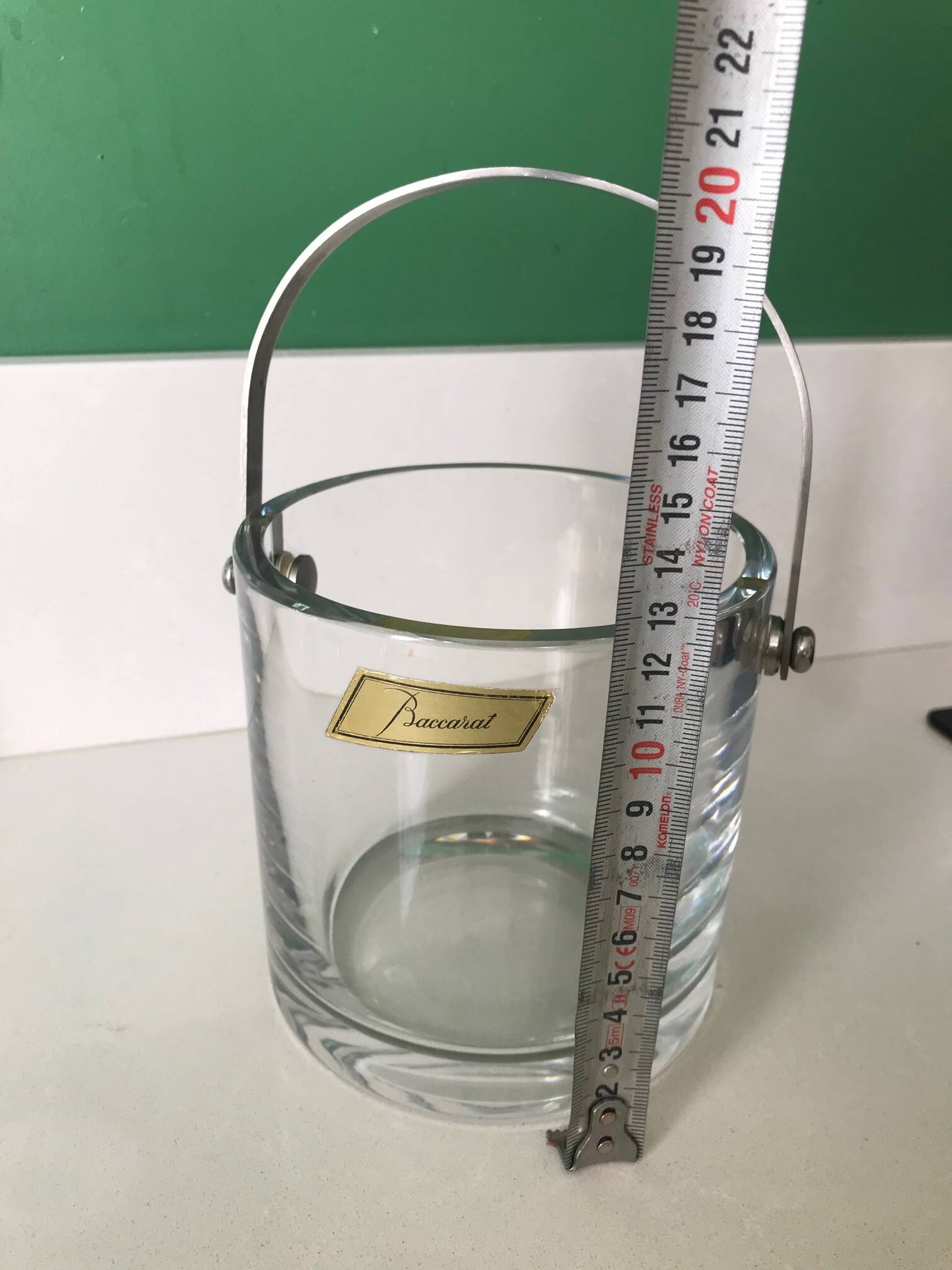 Baccarat crystal ice bucket - Perfection model