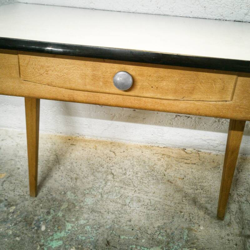 Vintage wood and Formica table
