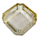 Baccarat Art Deco crystal square ashtray