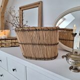 Rattan basket / basket