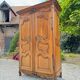 Provencal wedding armoire in walnut nîmes xviii eme century