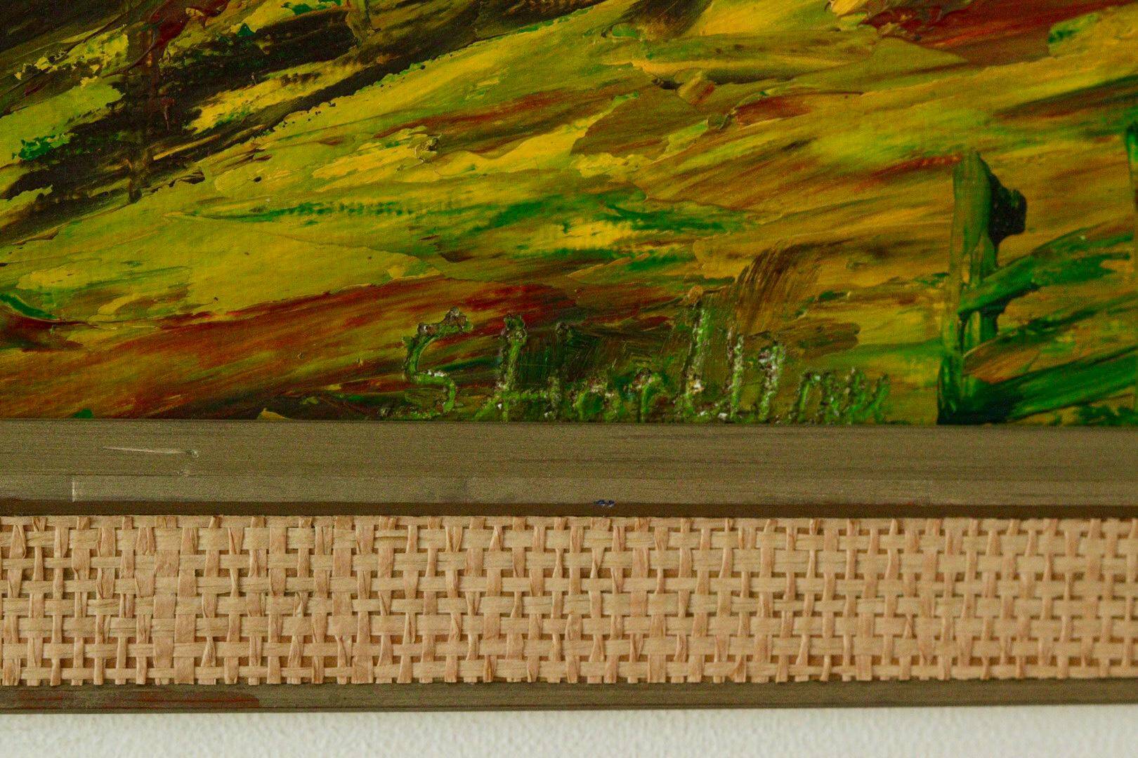 "Vibrant Pastures" by the artist Stig Allan