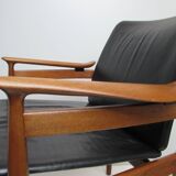 Finn Juhl model 192 in Teak, leather for France & Daverkosen