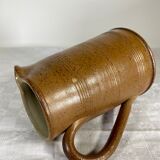 Turned sandstone pitcher