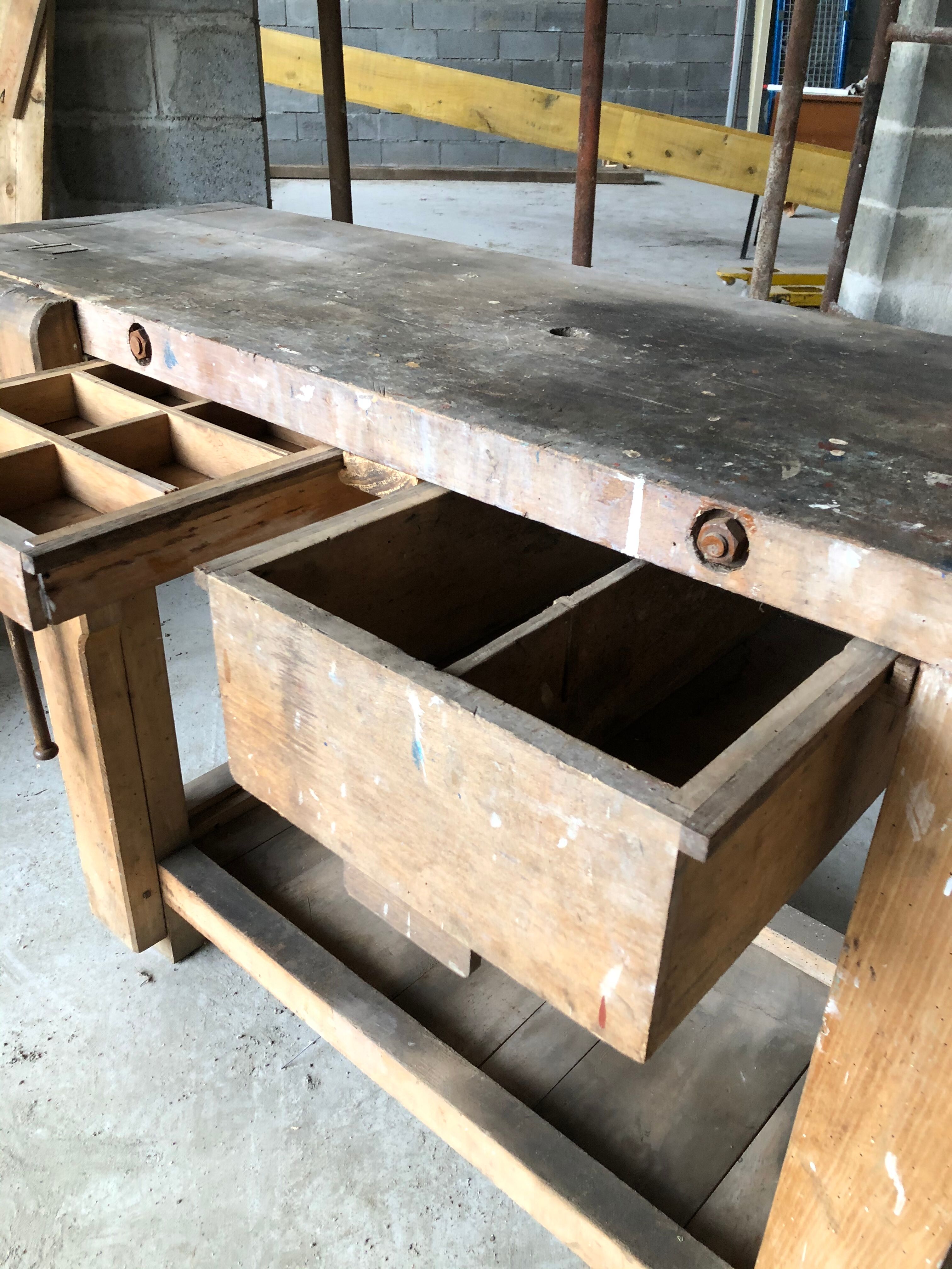 Vintage workbench 1950