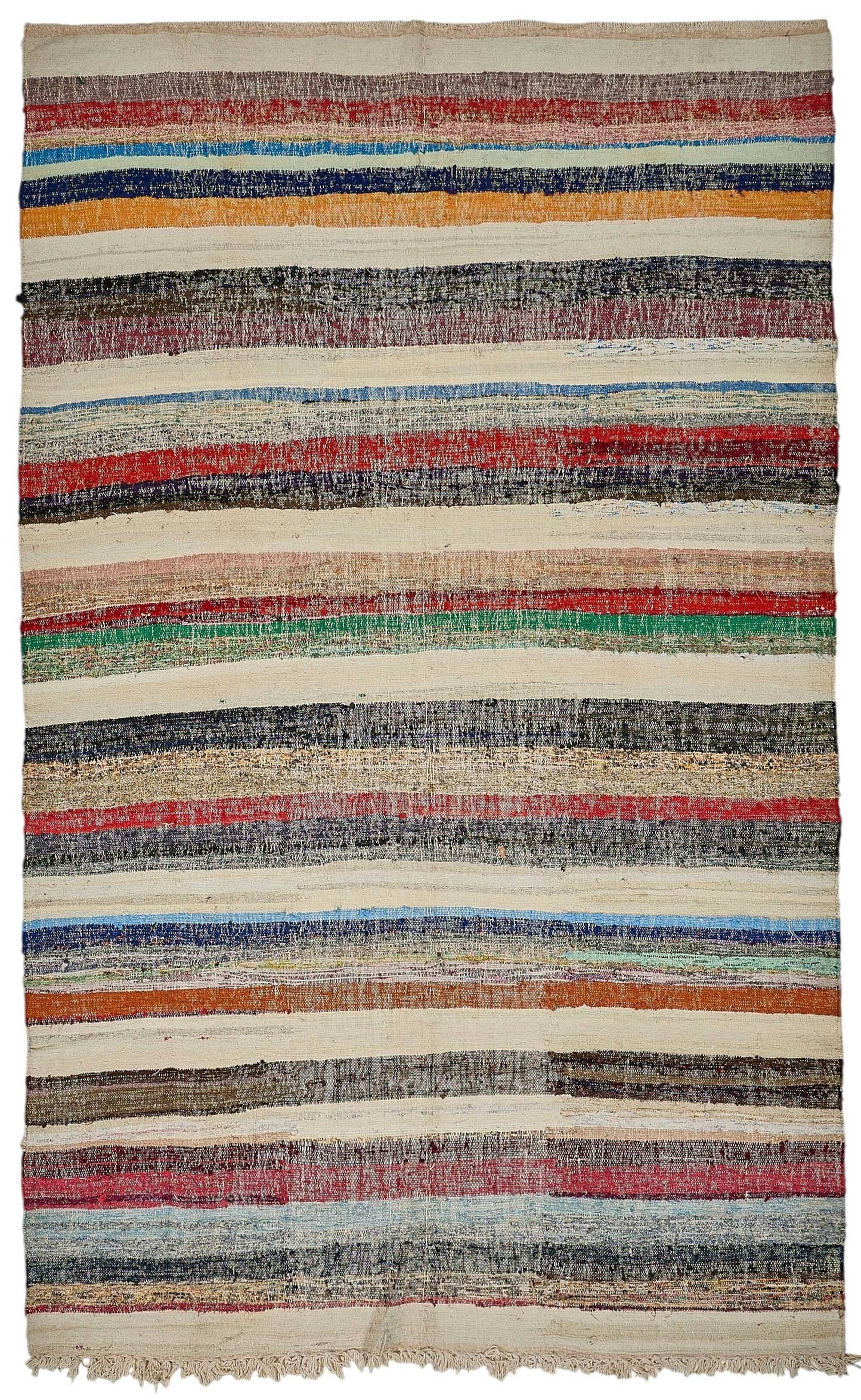 Turkish Handwoven Flatweave Chaput Kilim 203 cm x 333 cm