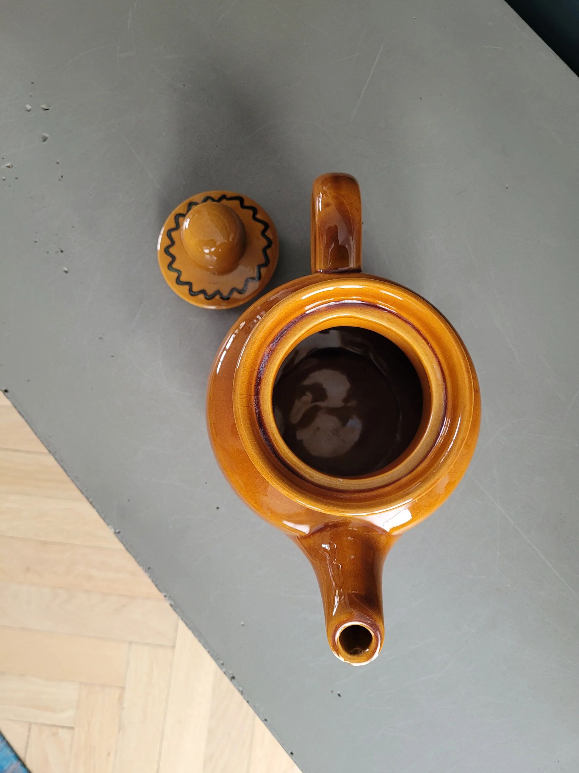 Katrin Teapot Hand-painted 4653 - Ref 1040