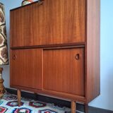 Vintage teak sideboard and secretary