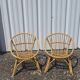 2 rattan armchairs for children