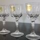 Set of 6 liqueur glasses Cristal d'Arques model Auteuil