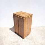 Rattan chest from the 1950s