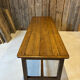 Table de ferme XXL 6 pieds en chêne massif