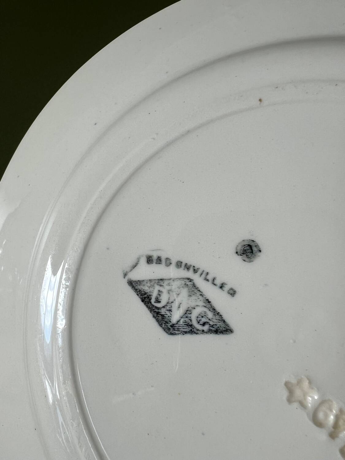 Badonvillier dessert plates