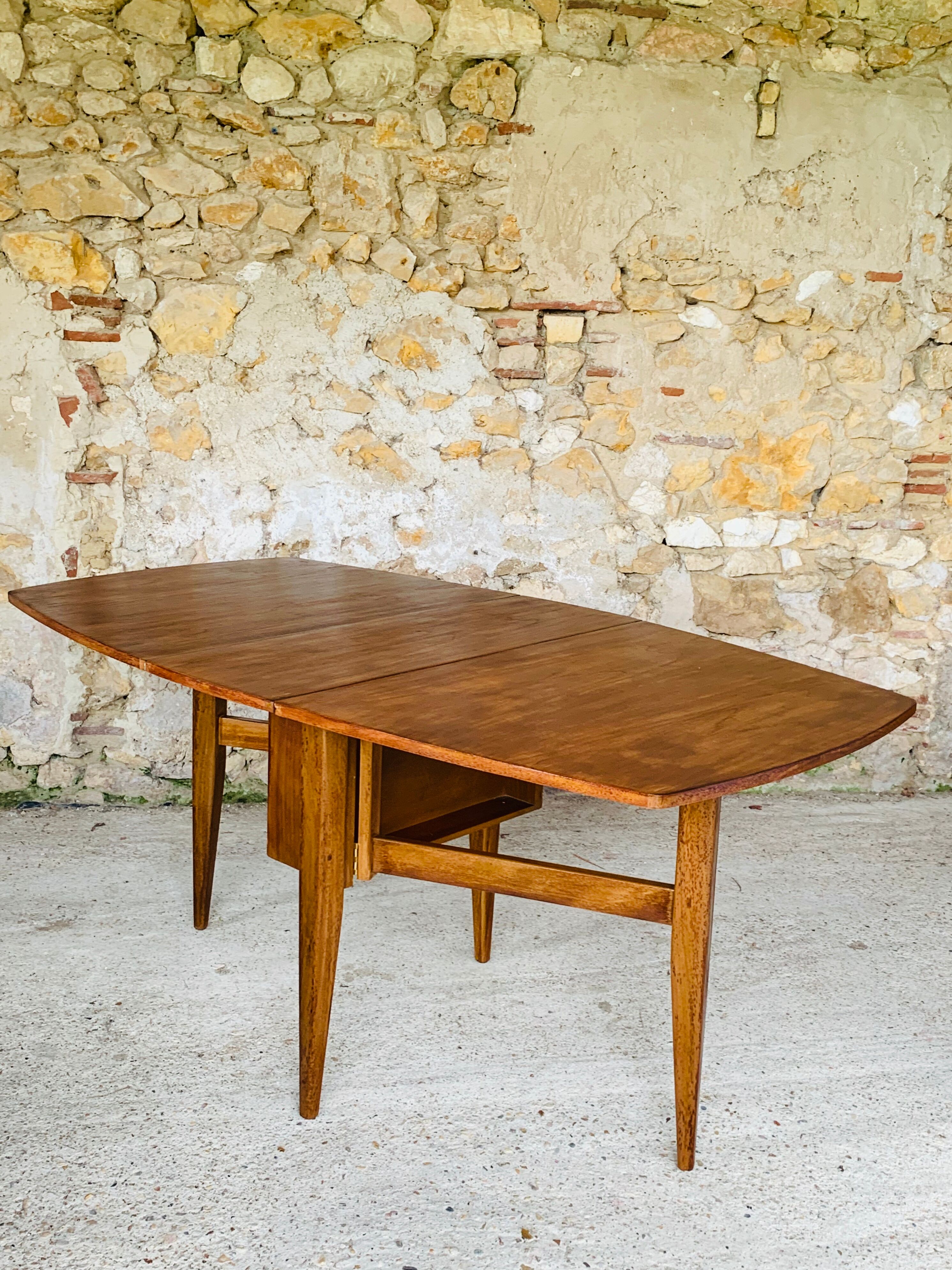 Teak folding dining table by Greaves & Thomas 1967
