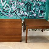 2 tables d'Appoint en teck par Hans Olsen