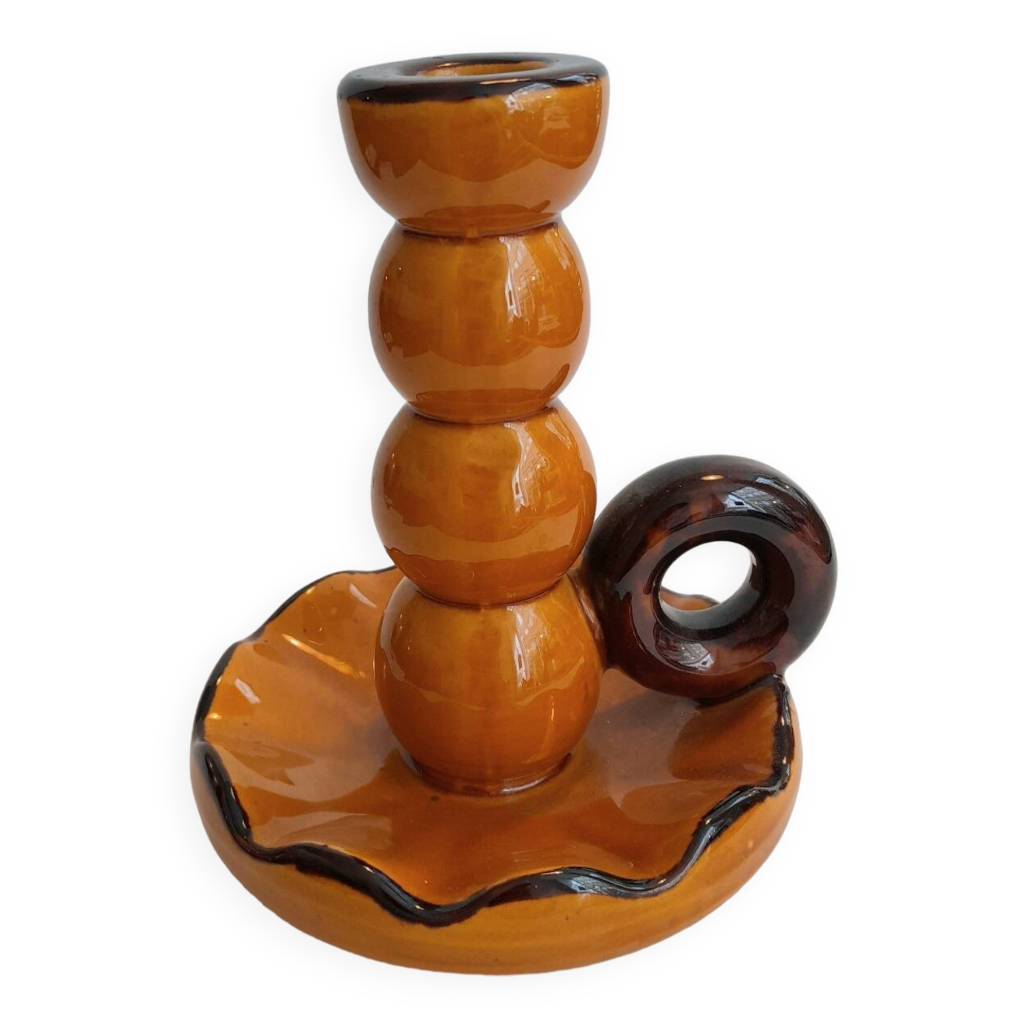 Ceramic candle holder