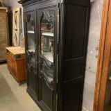 Old library in oak 19th