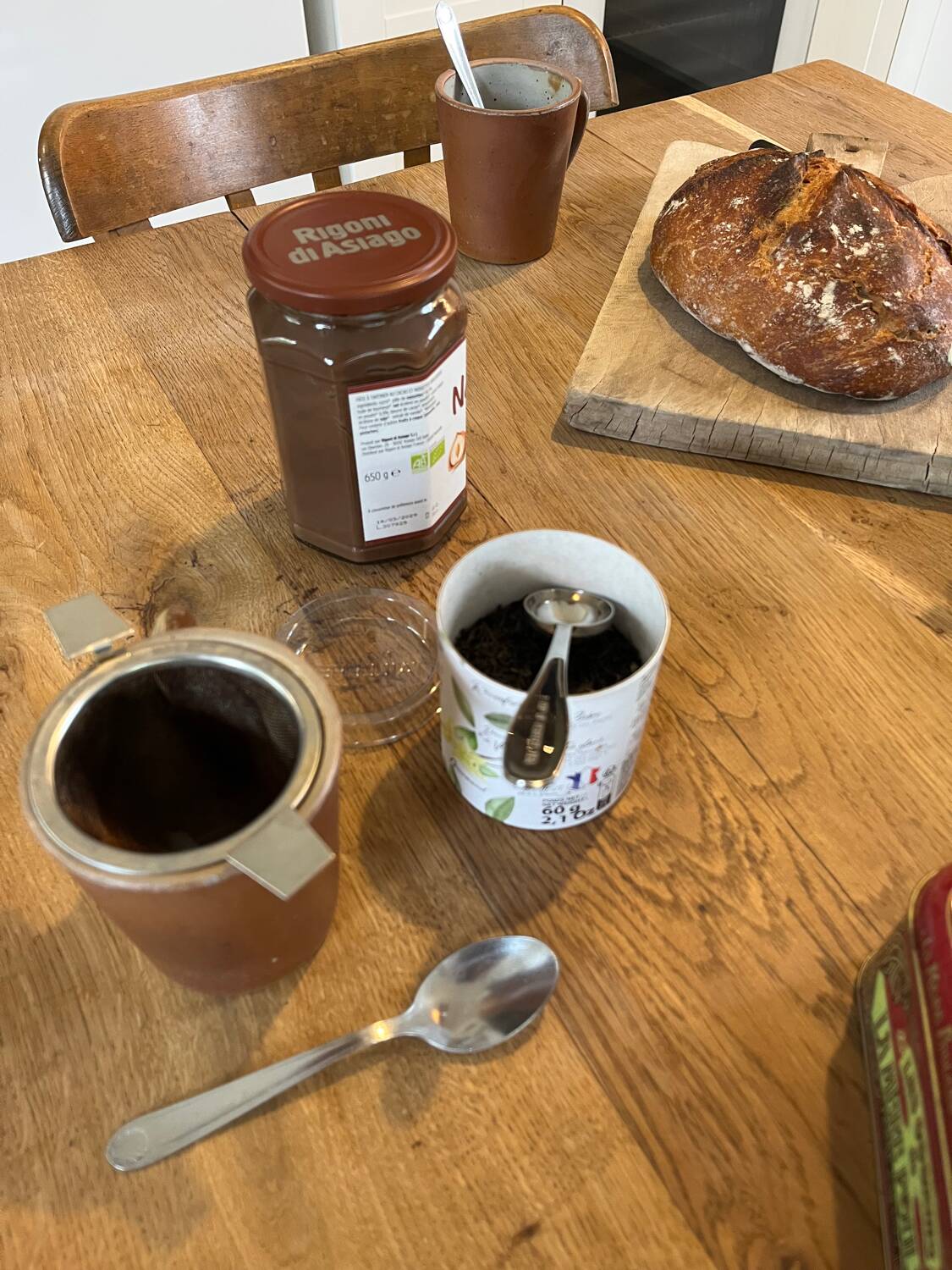 Lot de 4 tasses artisanale en céramique