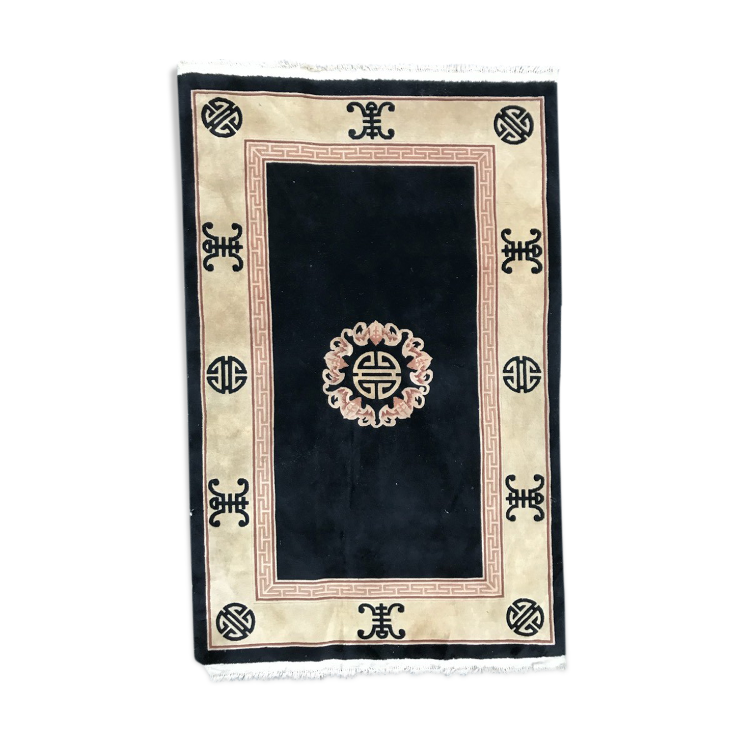 Old chinese carpet 120 x 192 cm