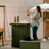 Confiturier ancien en Bois
