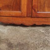 Old 19th century Forézienne cabinet in Bressane oak wood