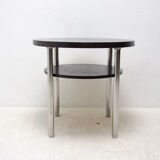 Bauhaus Chromed Coffee Table by Robert Slezak, 1930s