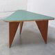 Unique pair of triangular coffee tables, 1960s