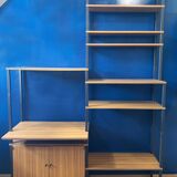 Modular vintage Scandinavian shelving unit, 1960s