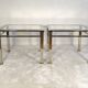 Magnificent pair of orsenigo italy coffee tables from the art deco collezione range